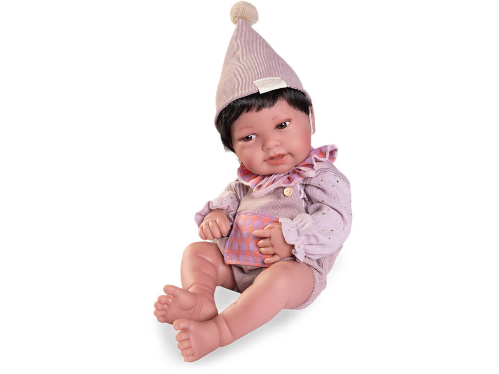 Bambola neonata Pipa Circus di 42 cm con pouf