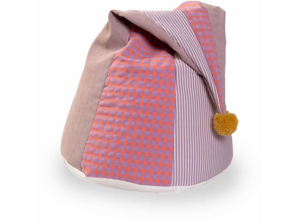 Bambola neonata Pipa Circus di 42 cm con pouf