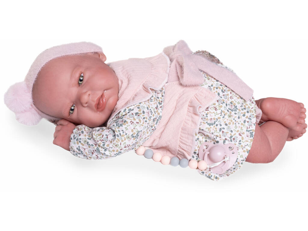 Sweet Reborn Baby Doll Lea of 42 avec Baby Bib Antonio Juan 80327