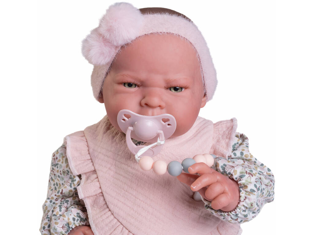Sweet Reborn Baby Doll Lea of 42 avec Baby Bib Antonio Juan 80327