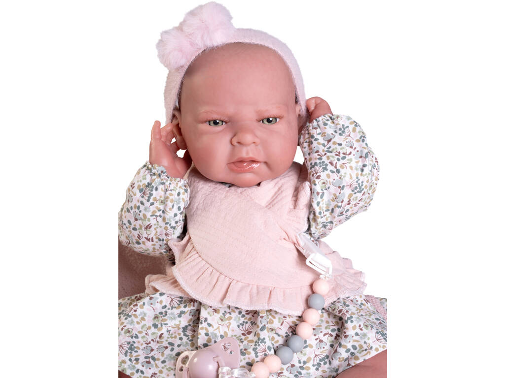 Sweet Reborn Baby Doll Lea of 42 avec Baby Bib Antonio Juan 80327