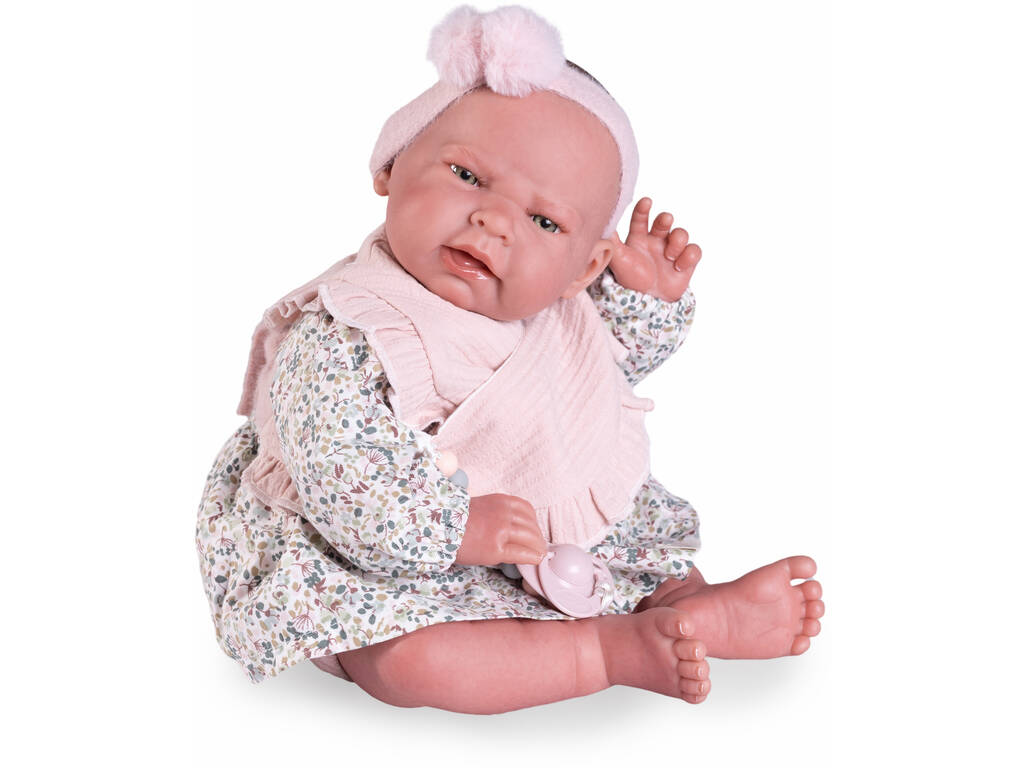 Sweet Reborn Baby Doll Lea of 42 avec Baby Bib Antonio Juan 80327
