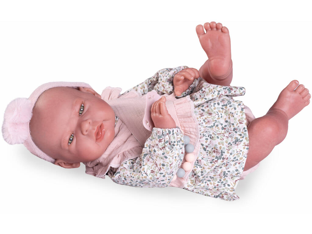 Sweet Reborn Baby Doll Lea of 42 avec Baby Bib Antonio Juan 80327