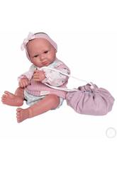 Bambola Bebè Sweet Reborn Luca da 42 cm con borsa
