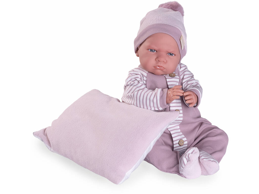 Bambola Bebè Il mio primo Reborn Berta da 52 cm con pigiama
