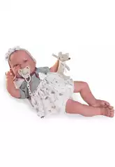 Poupée Bébé Mon premier Reborn Daniela Peluche 52 cm