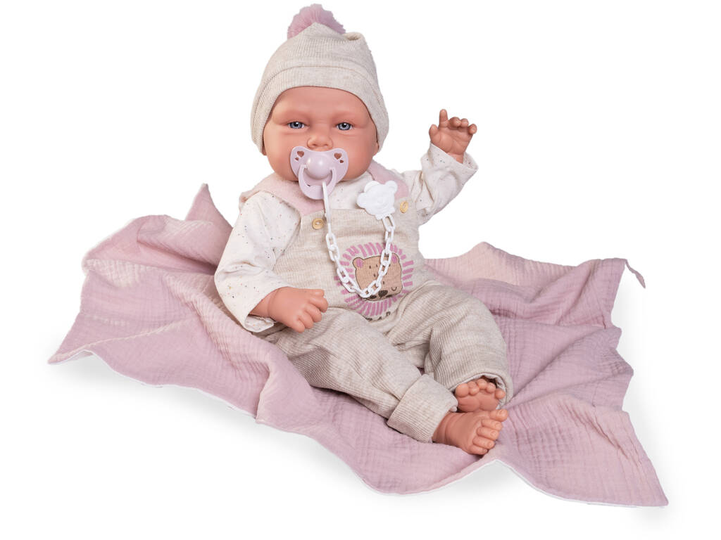 Bambola Bebè Babydoo da 50 cm con copertina