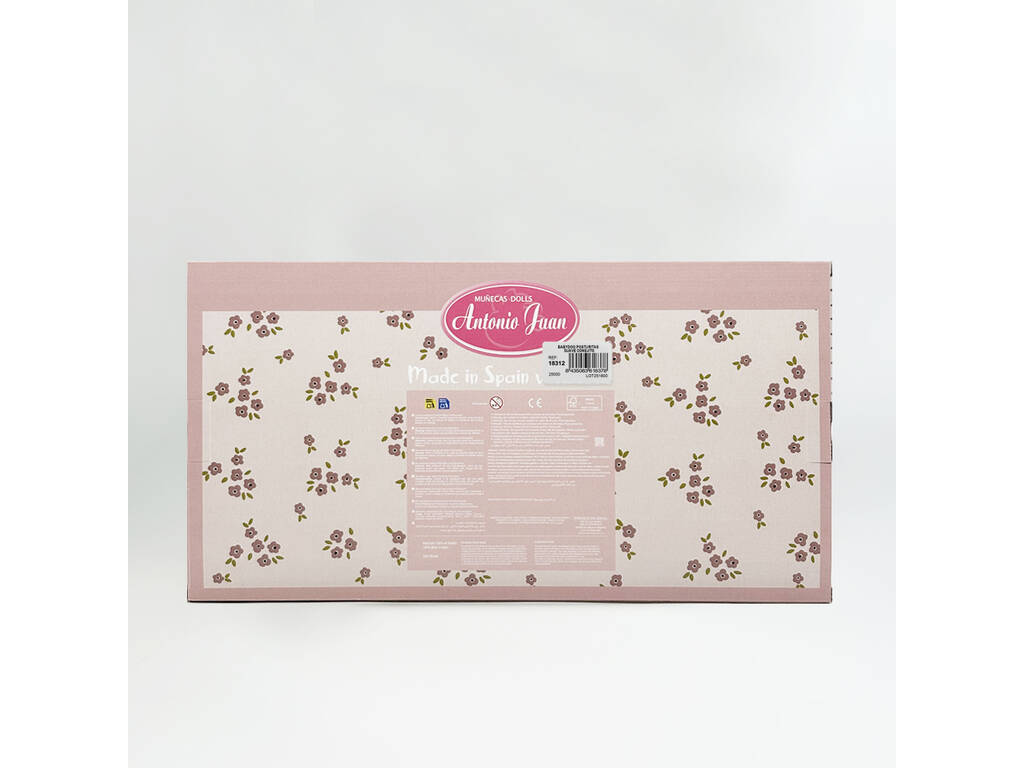 Bambola Bebè Babydoo da 50 cm con completo da coniglietta
