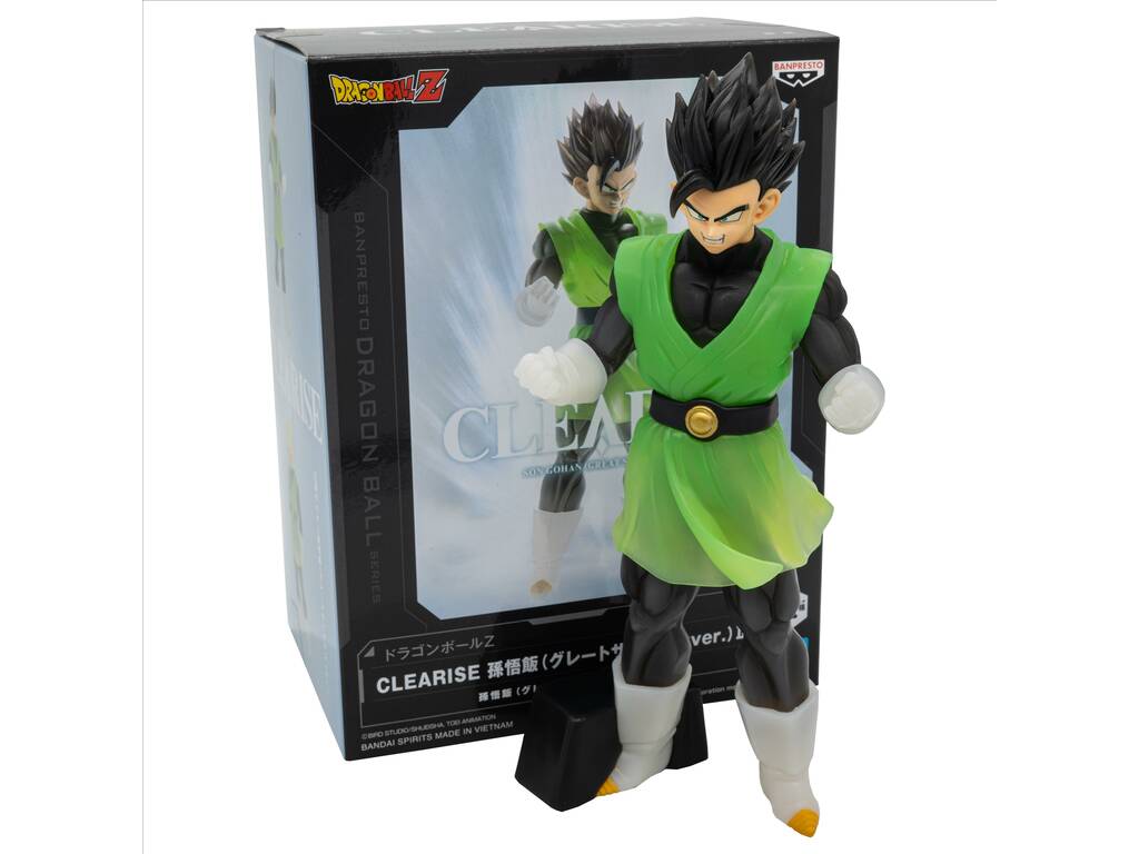 Dragon Ball Z Clearise Figura Son Gohan Great Saiyaman da 22 cm