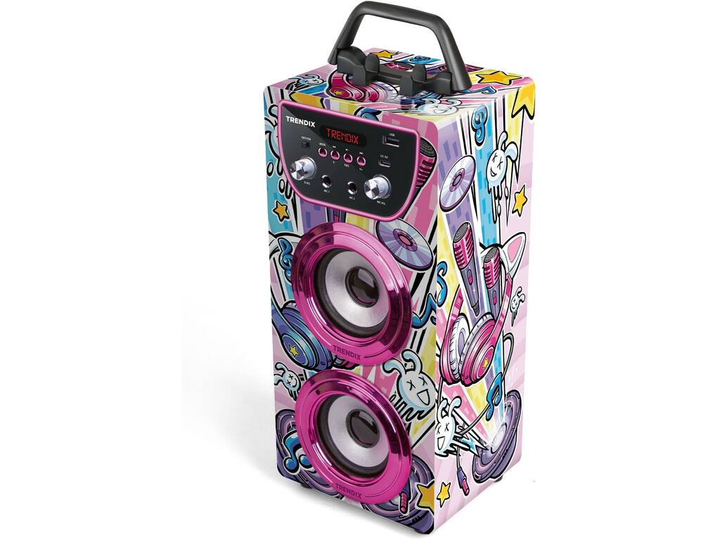 Trendix Karaoke Speaker Party Edition com Microfones