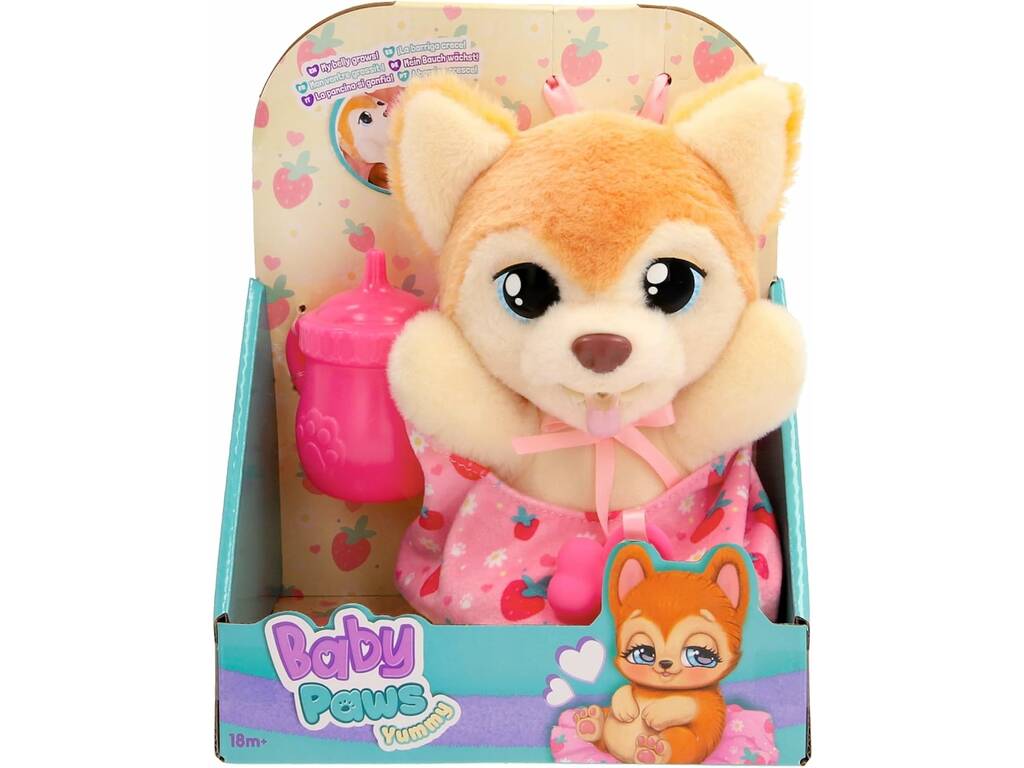 Baby Paws Yummy Peluche Shiba Inu