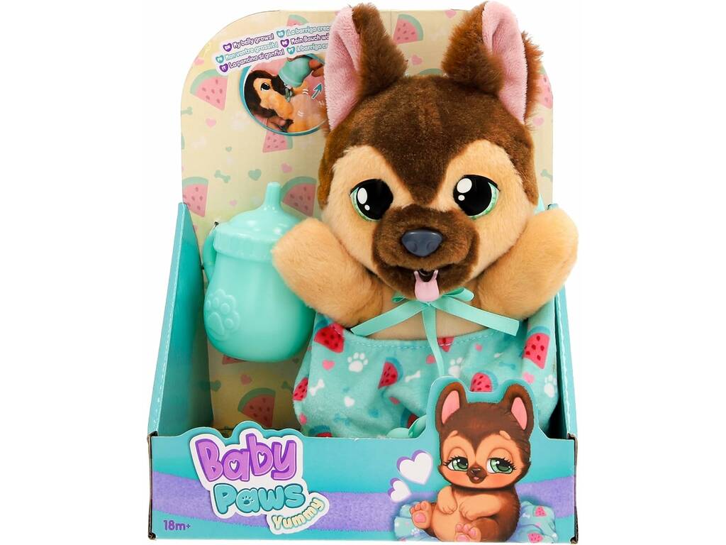 Baby Paws Yummy Peluche Pastore Tedesco