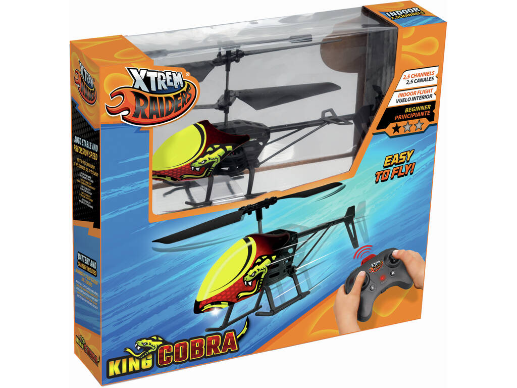 Xtrem Raiders Elicottero radiocomandato King Cobra