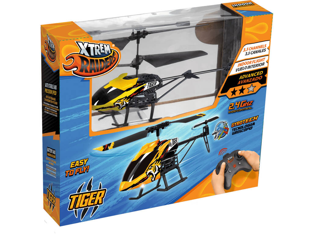 Xtrem Raiders Elicottero radiocomandato Tiger
