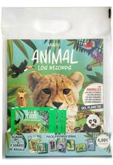 Monde Animal Les records Pack promotionnel avec album et 4 pochettes