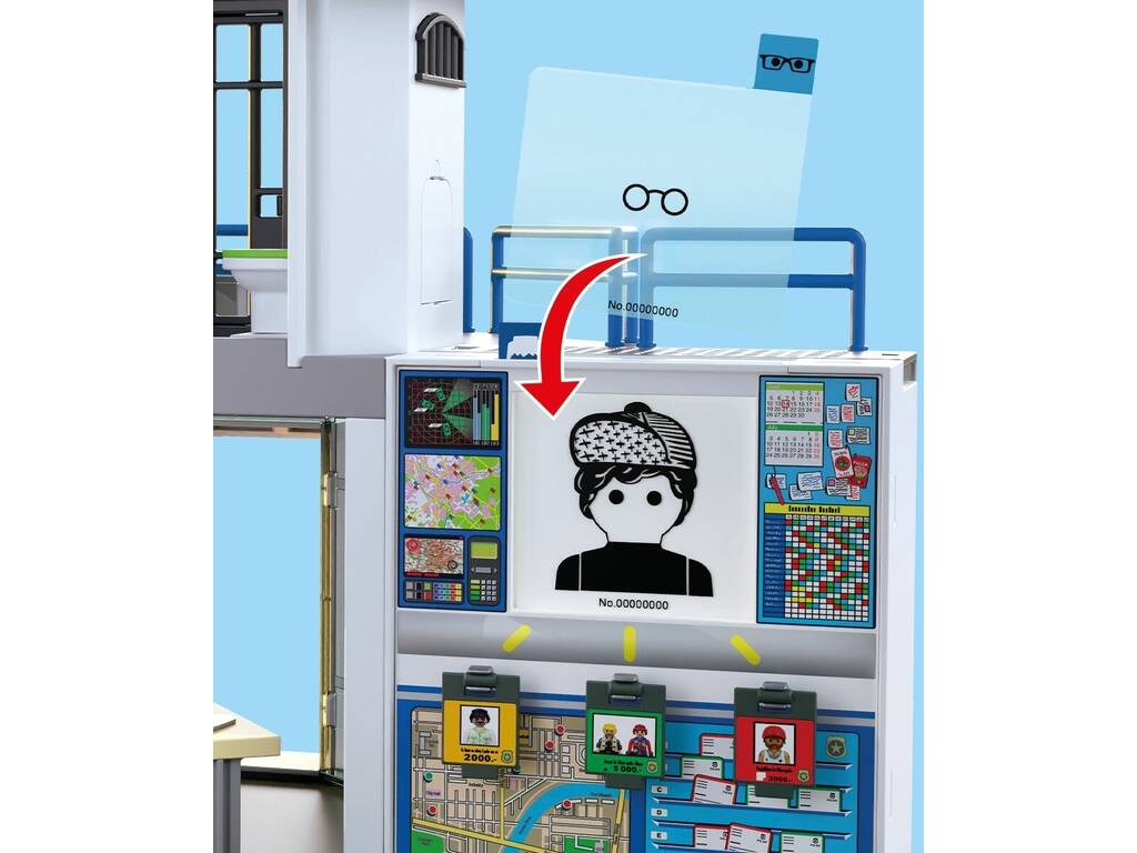 Playmobil City Action Comisaría con Sala de Investigación