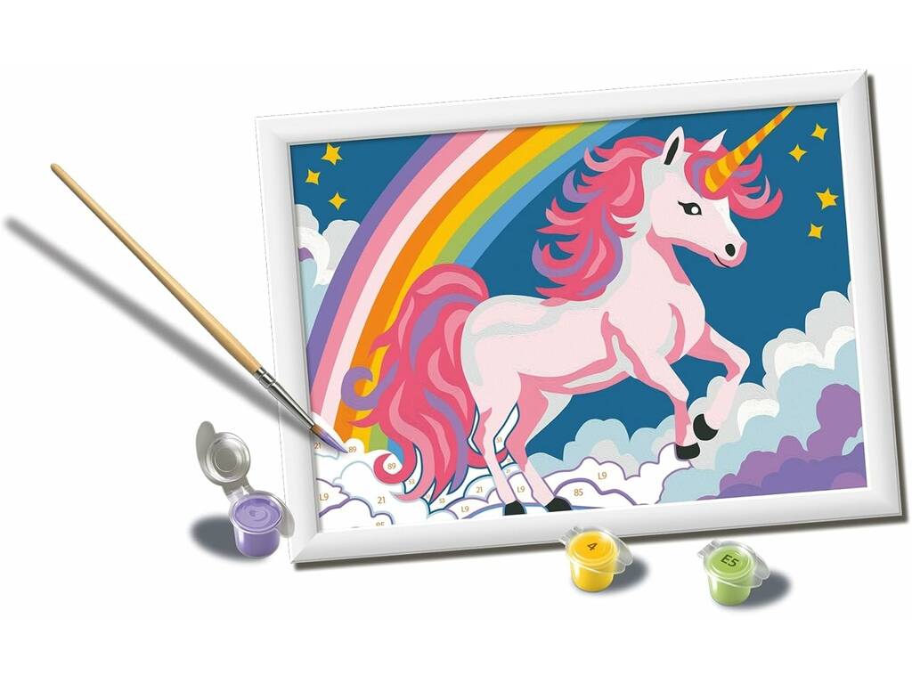 Creart Unicorno rosa neon