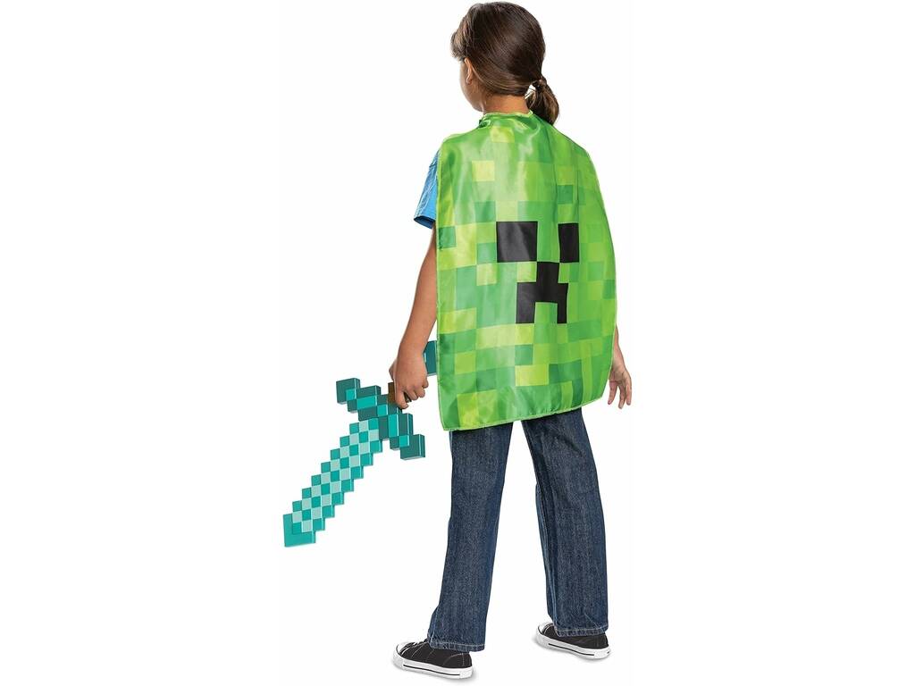 Minecraft Set Spada con mantello