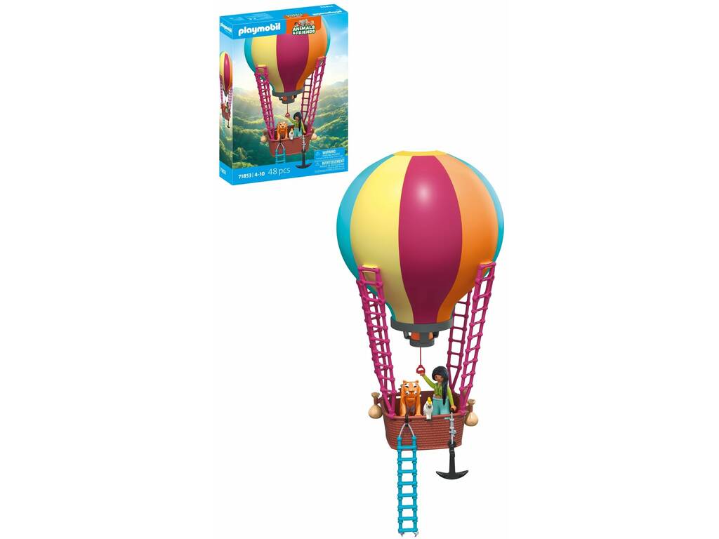 Playmobil Animals & Friends Viaggio in mongolfiera