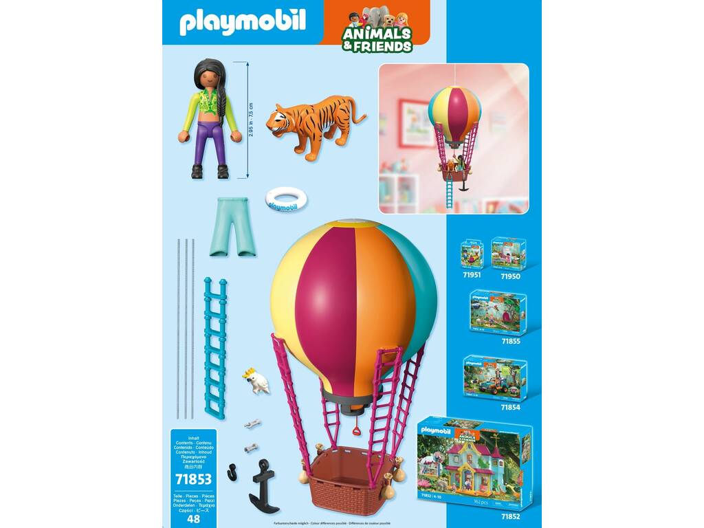 Playmobil Animals & Friends Viaggio in mongolfiera