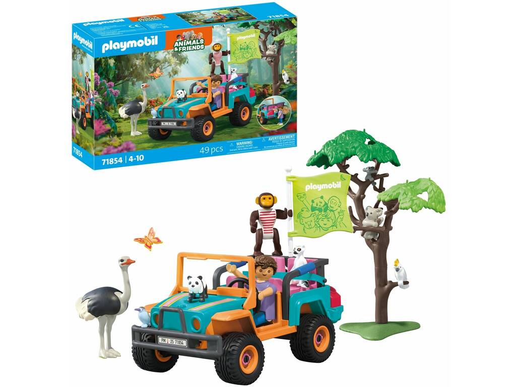 Playmobil Animals & Friends Todoterreno Colores