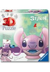 Puzzle 3D Disney Stitch Tête d'ange avec oreilles