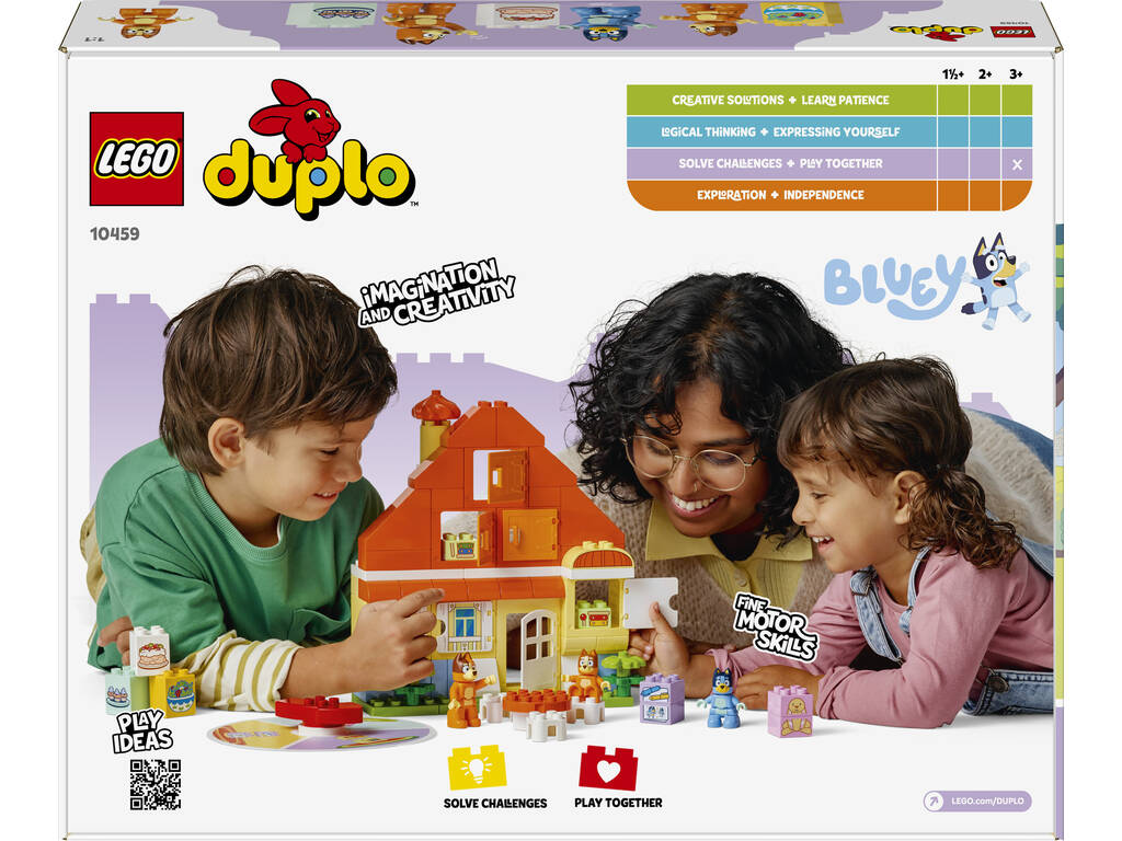 Lego Duplo Bluey Casa di famiglia di Bluey con gioco di memoria