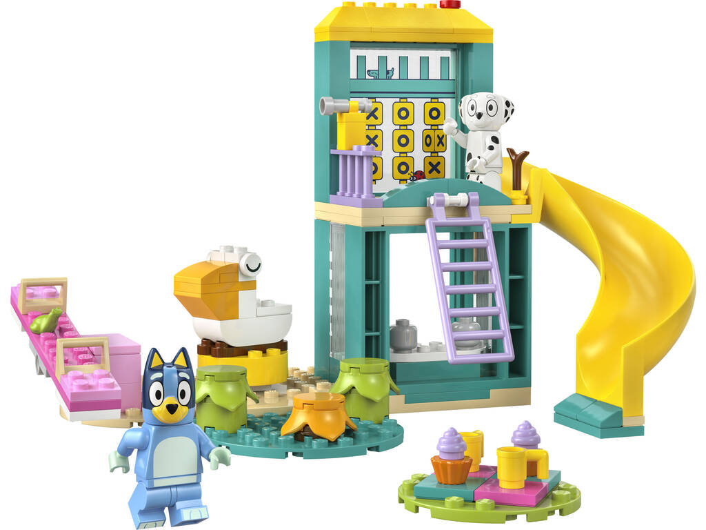 Lego Duplo Bluey Divertimento al parco giochi con Bluey e Chloe