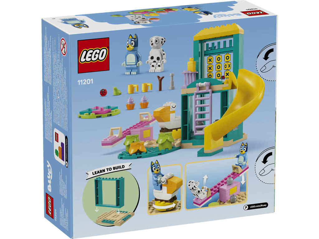 Lego Duplo Bluey Divertimento al parco giochi con Bluey e Chloe