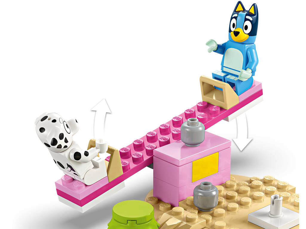 Lego Duplo Bluey Divertimento al parco giochi con Bluey e Chloe