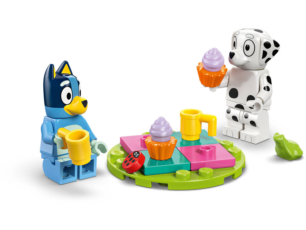 Lego Duplo Bluey Divertimento al parco giochi con Bluey e Chloe