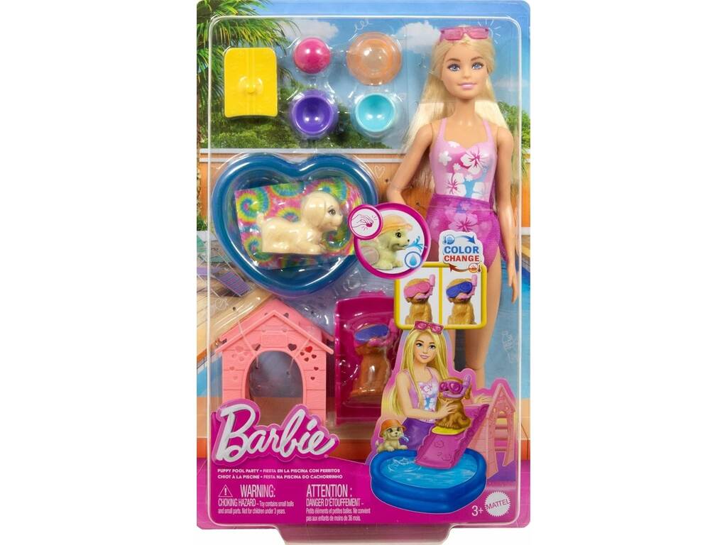 Barbie Festa dei cuccioli in piscina