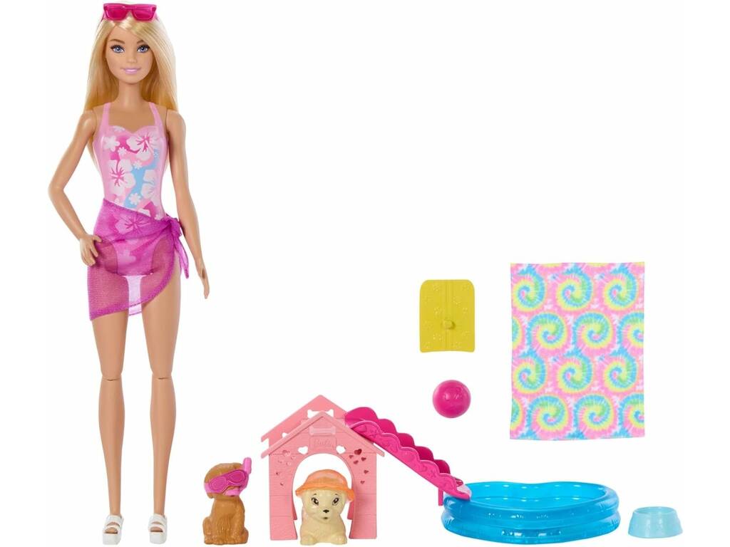 Barbie Festa dei cuccioli in piscina
