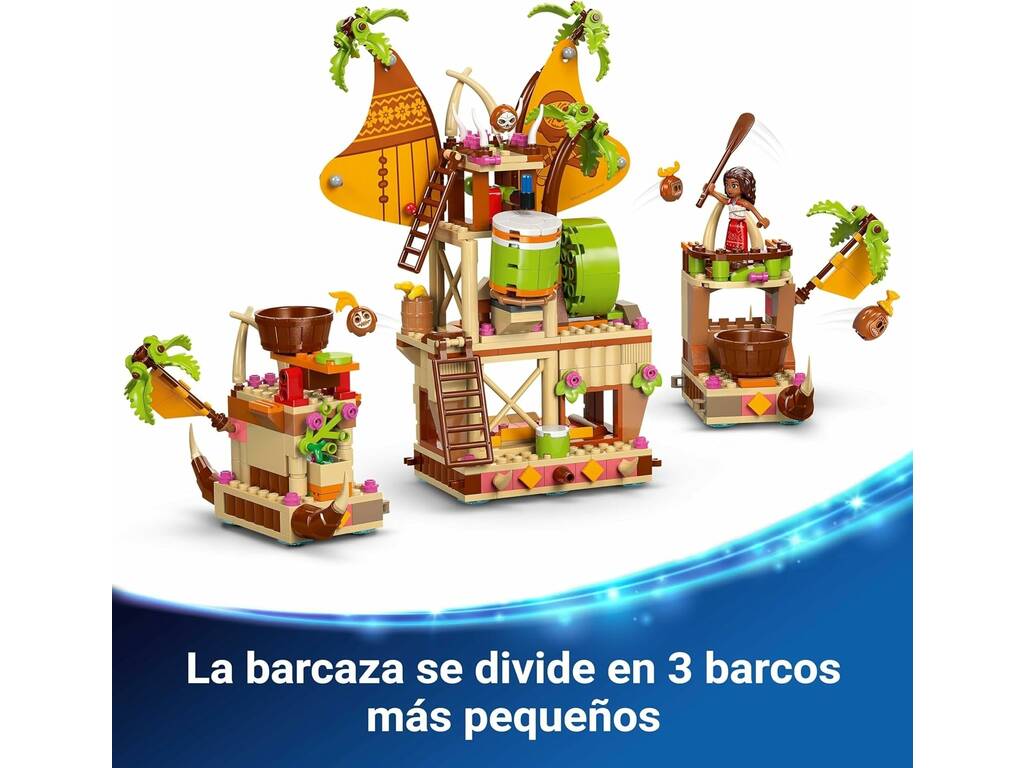 Lego Disney Vaiana 2 Barcaza de los Kakamora