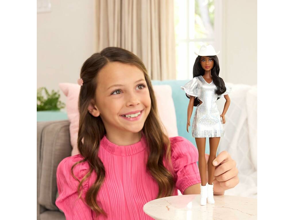 Barbie Bambola Look Cowgirl Brillante