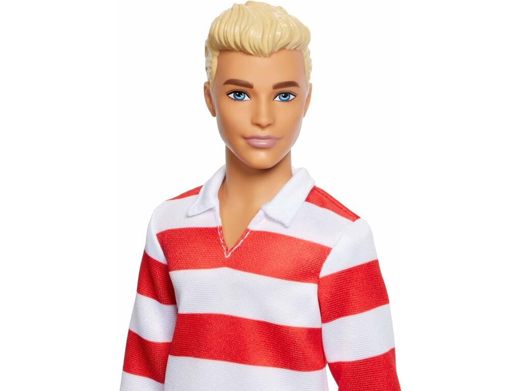 Barbie Bambola Ken con maglietta a righe