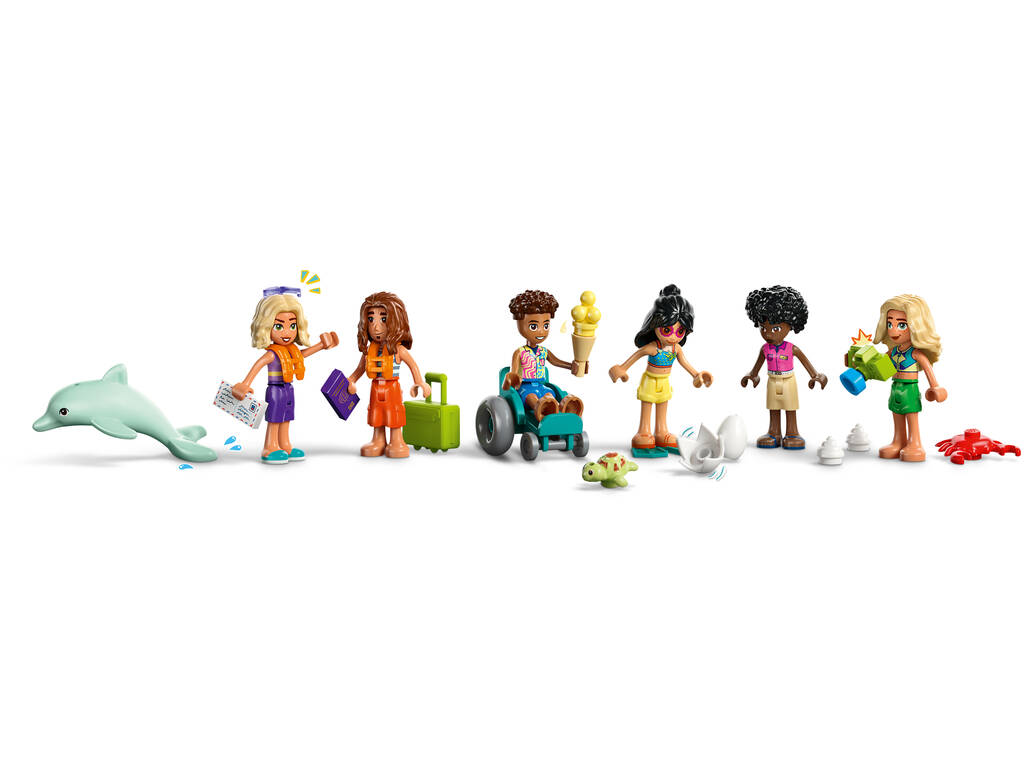 Lego Friends Hôtel de vacances en famille sur la plage