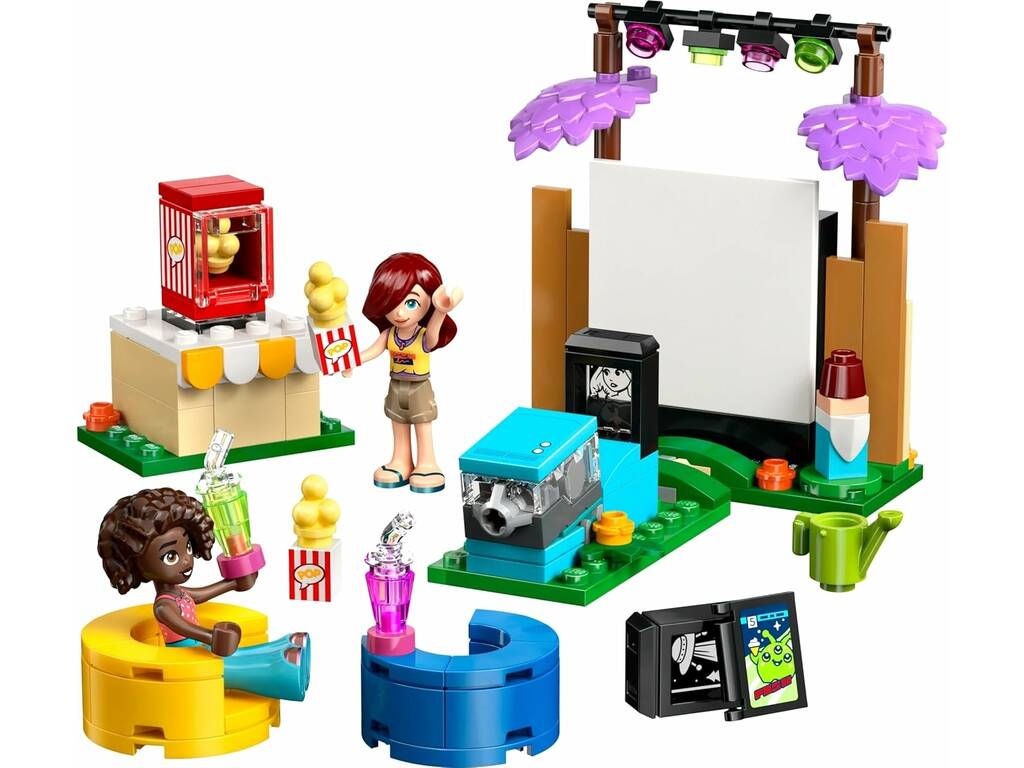 Lego Friends amicizia serata cinema