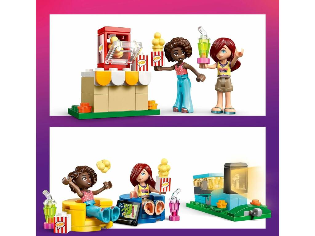 Lego Friends amicizia serata cinema