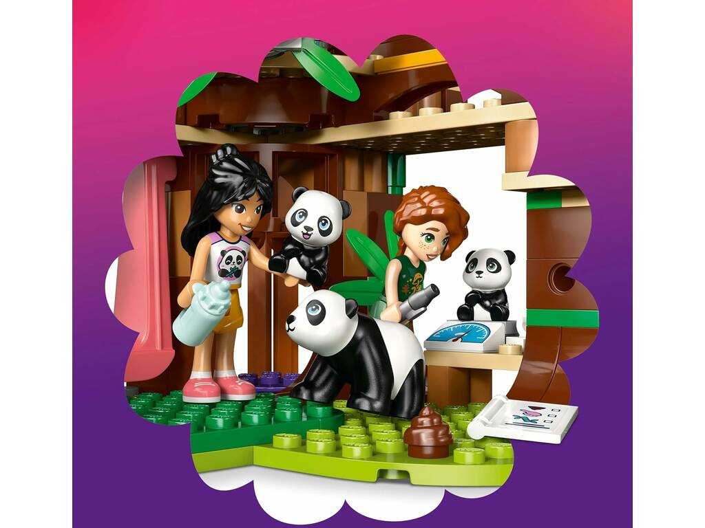 Lego Friends Cuidado Animal en el Refugio para Pandas