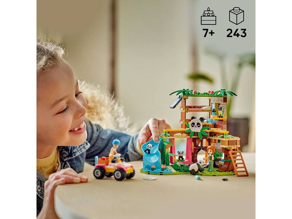 Lego Friends Cuidado Animal en el Refugio para Pandas