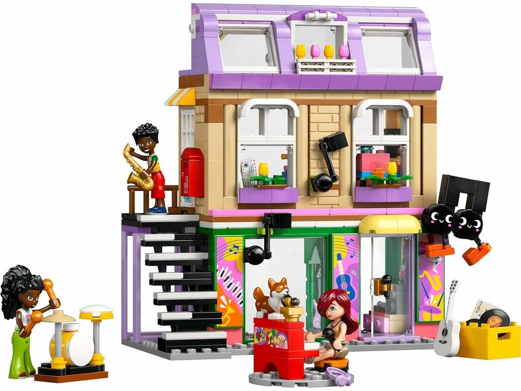 Lego Friends Appartamento e Negozio di Musica