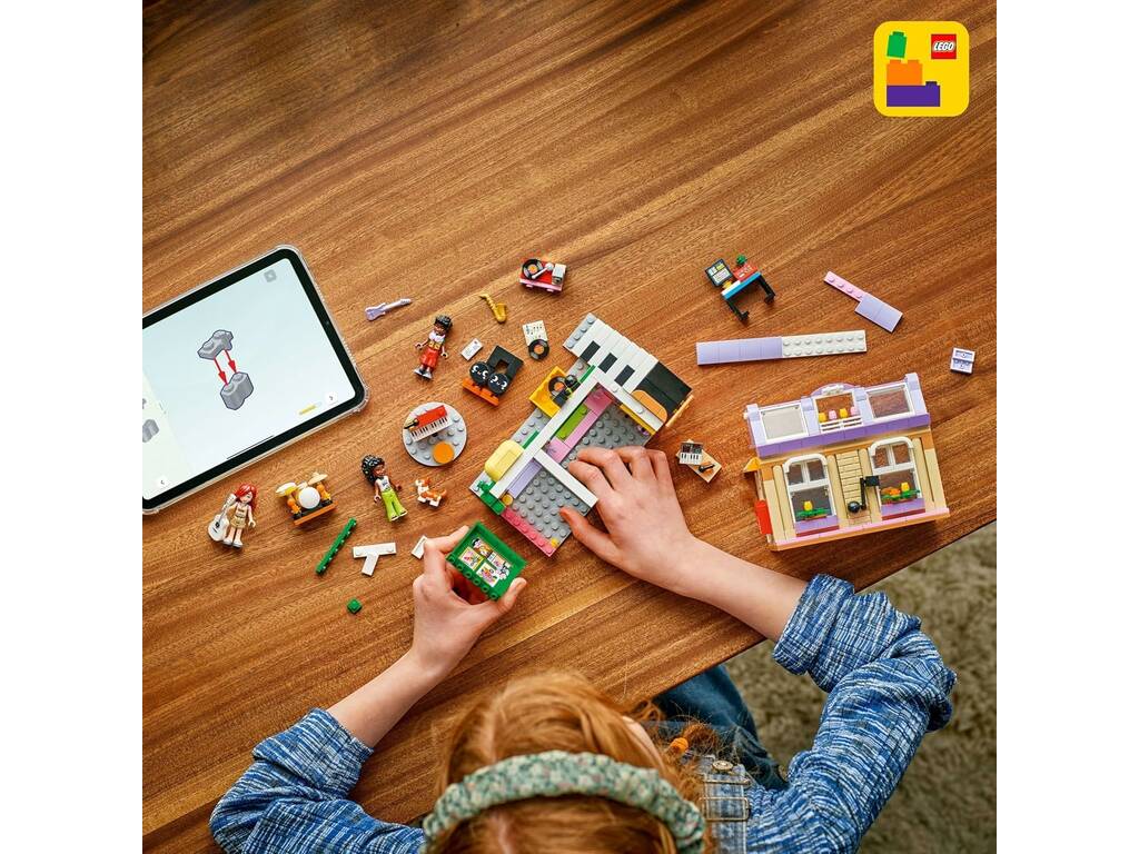 Lego Friends Appartamento e Negozio di Musica