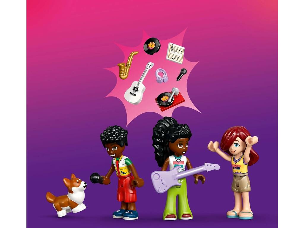 Lego Friends Appartamento e Negozio di Musica