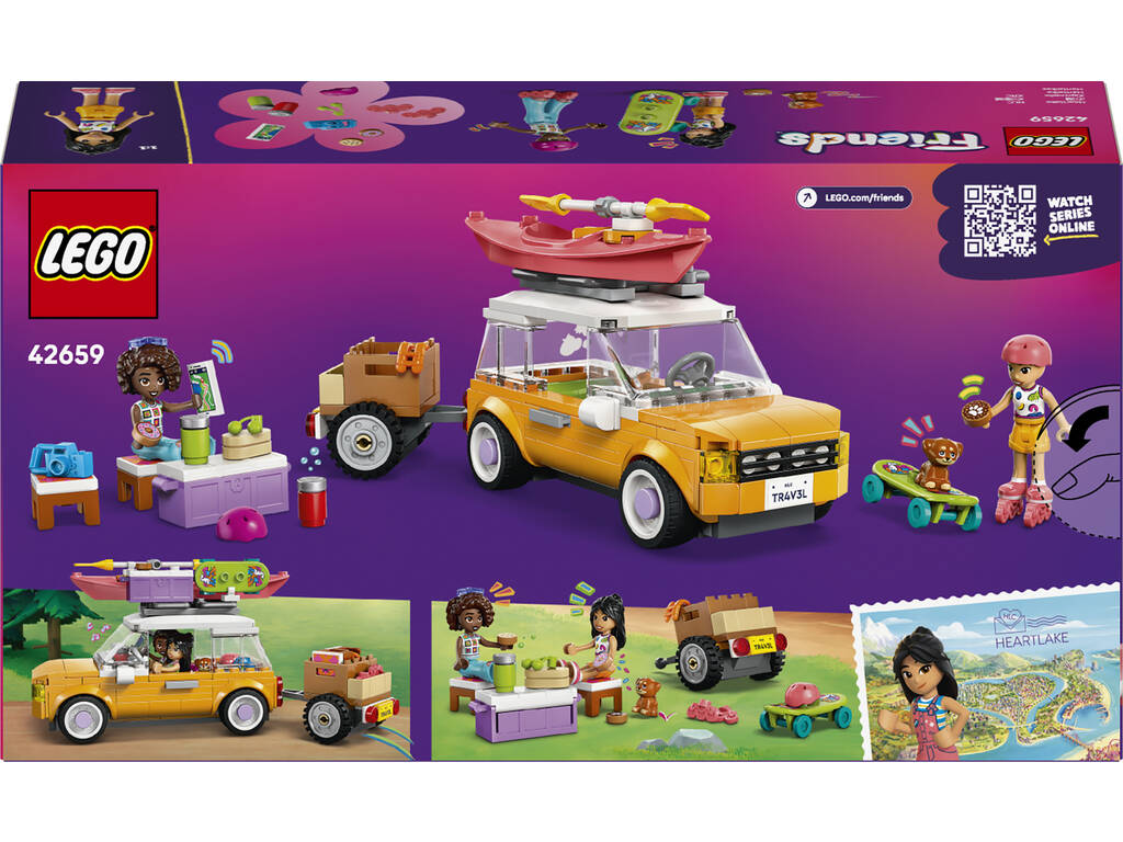 Lego Friends Amicizia Gita in macchina sulla strada