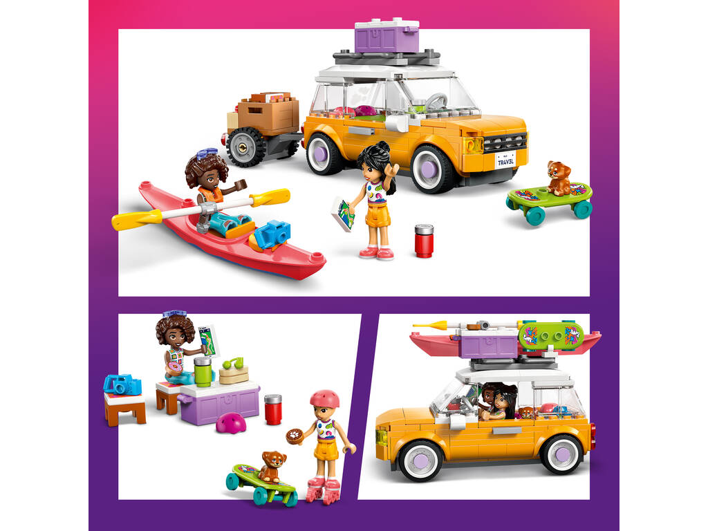 Lego Friends Amicizia Gita in macchina sulla strada