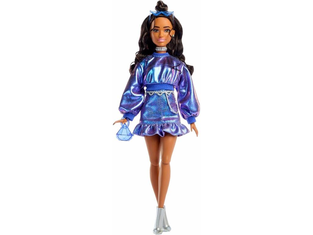 Barbie Deluxe Style Bambola Set Blu Brillante