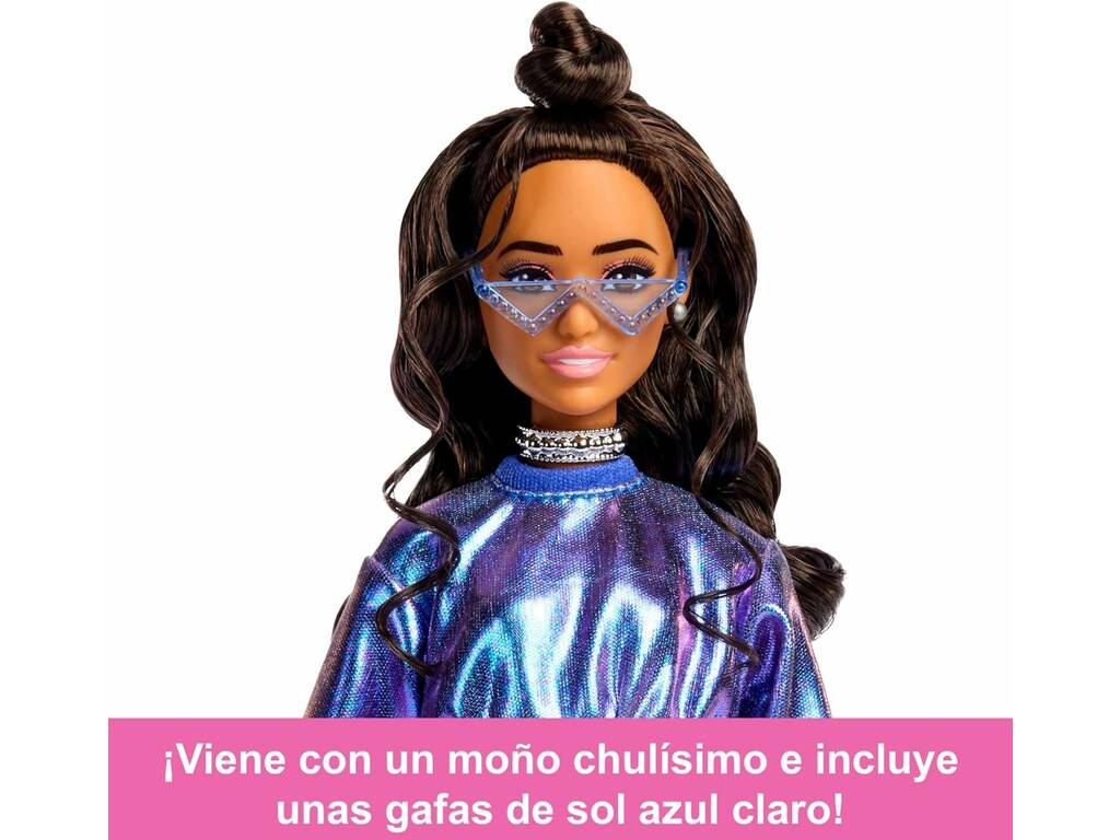 Barbie Deluxe Style Bambola Set Blu Brillante