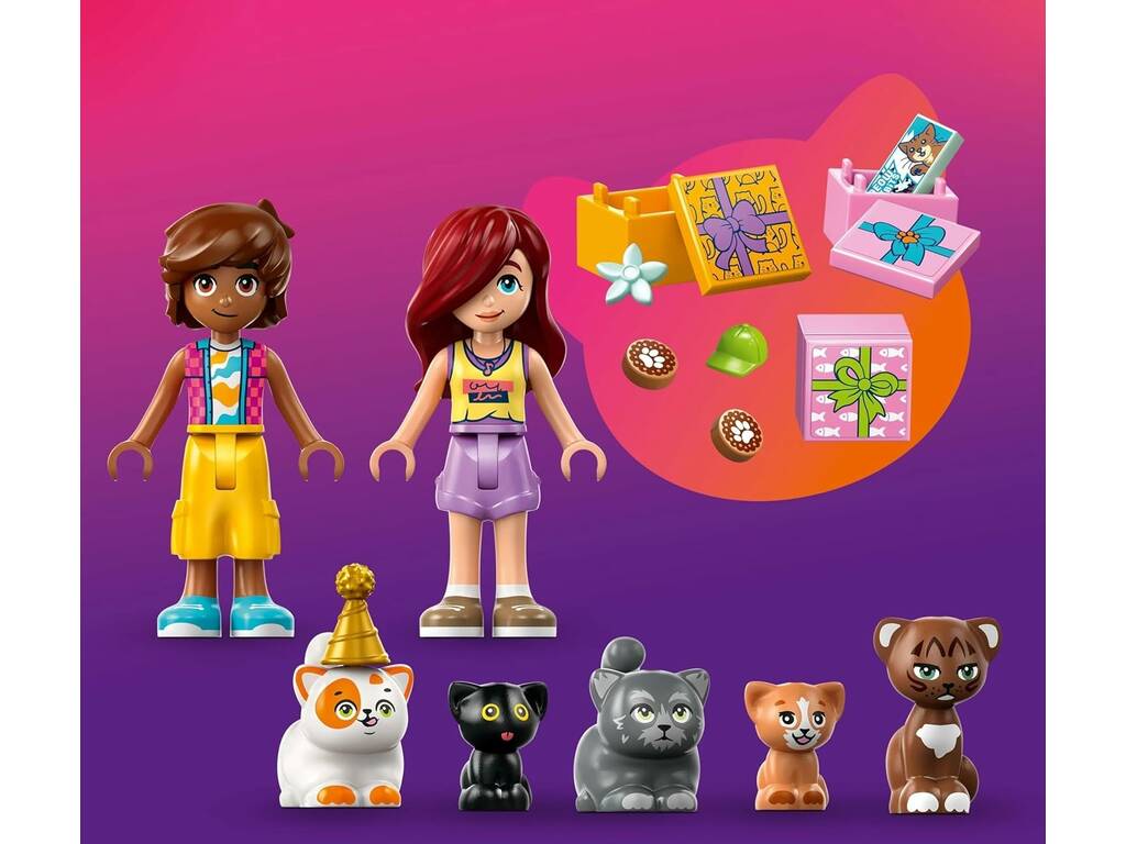 Lego Friends Festa di Compleanno e Casa sull'Albero Felina