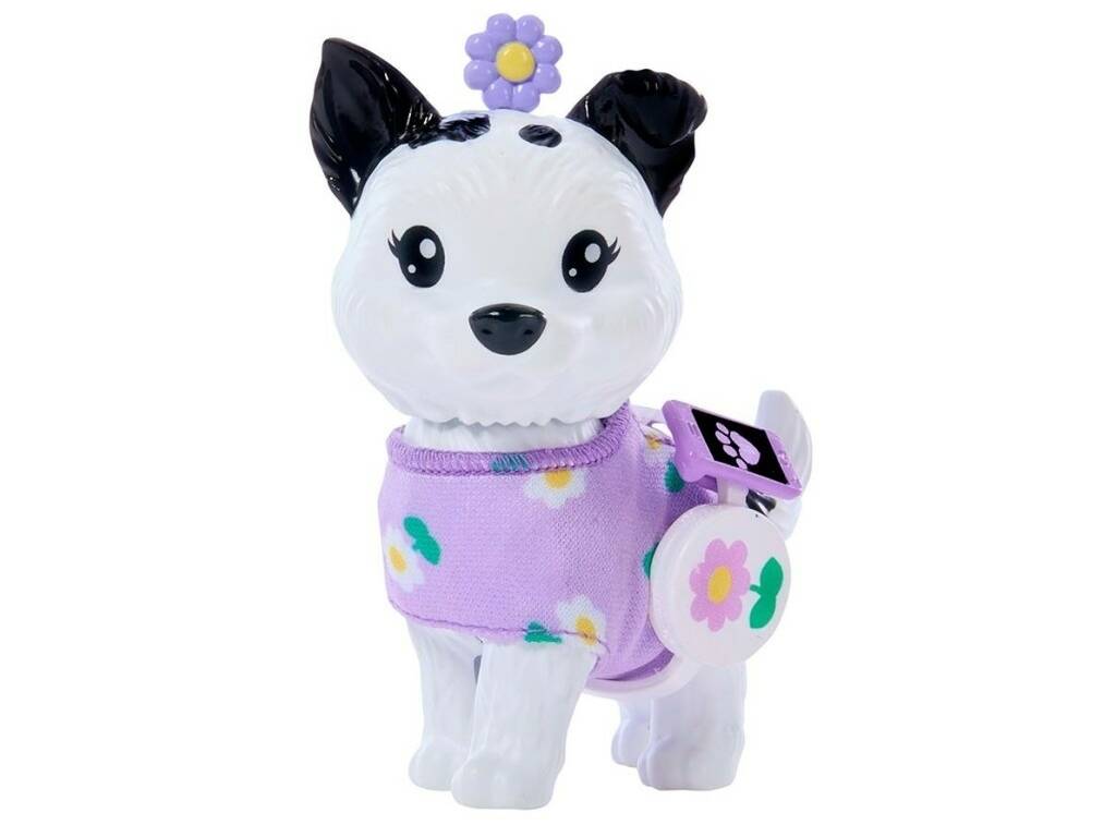 Barbie Twinning Looks Bambola Look Viola con Cagnolino